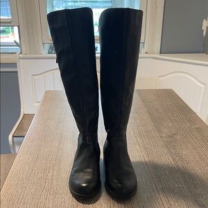 Naturalizer Black Over the Knee Boots